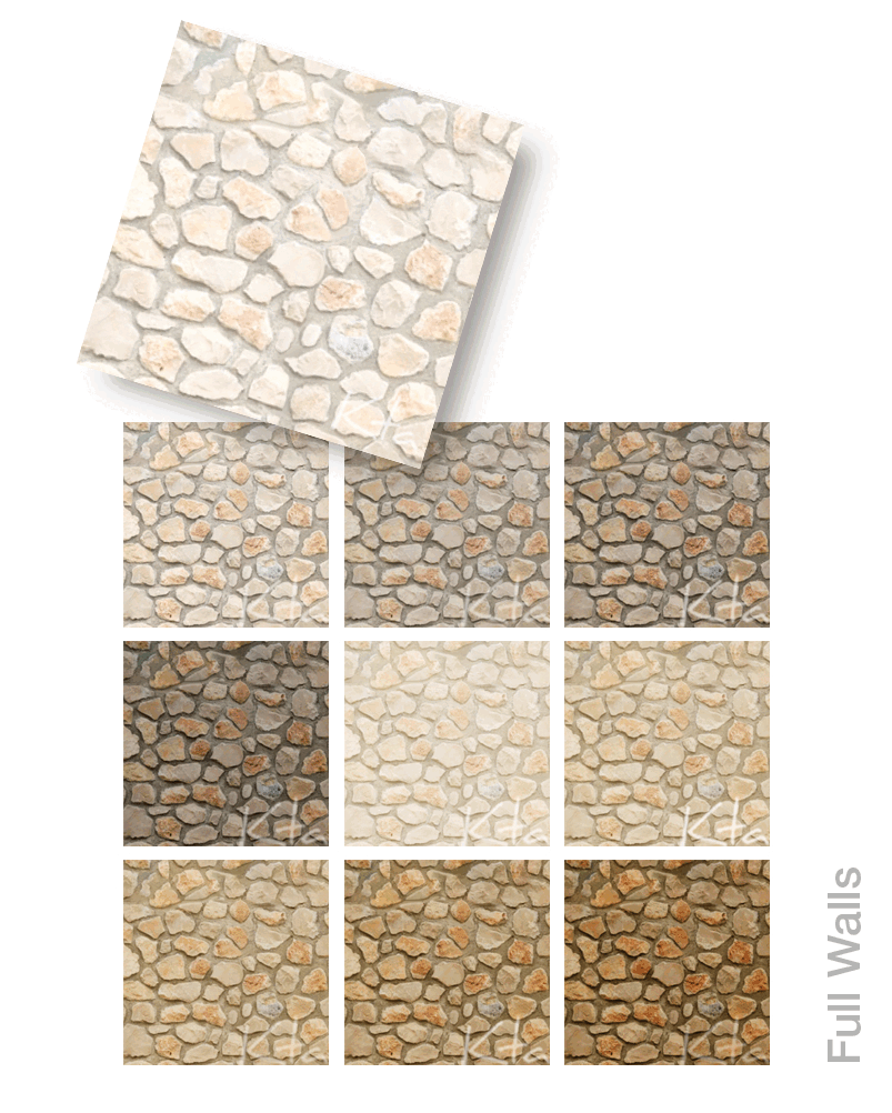 Каменные стены Stone Walls 9